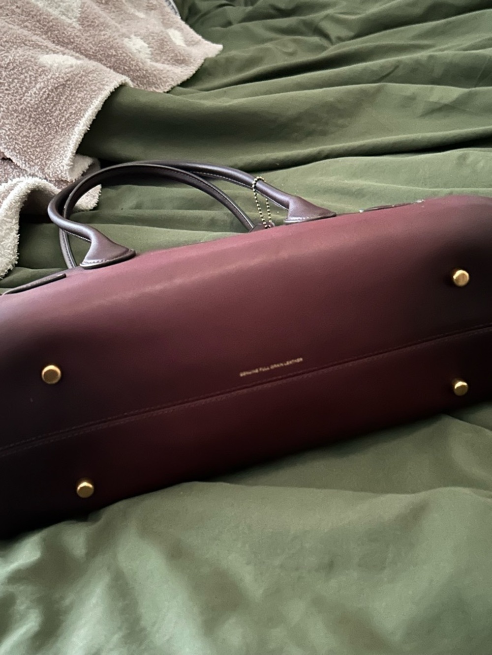 Coach empire carryall 34 merlot - Picture 4 of 4